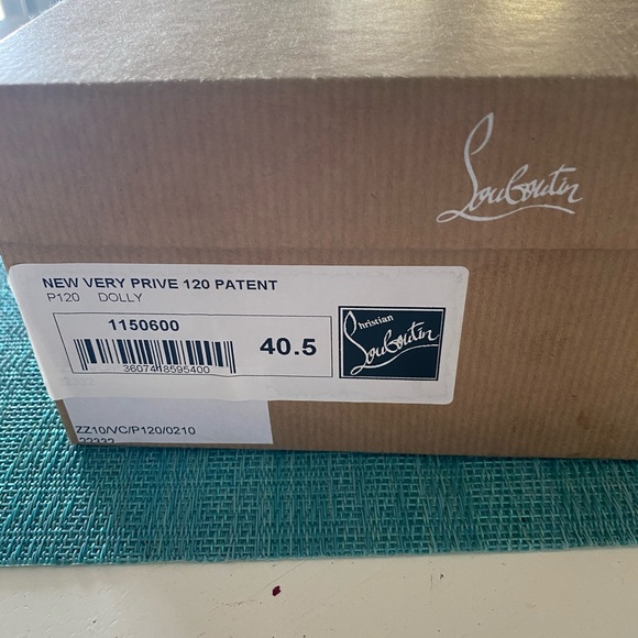 Christian Louboutin New Very Prive 120 Patent - Picture 5 of 5